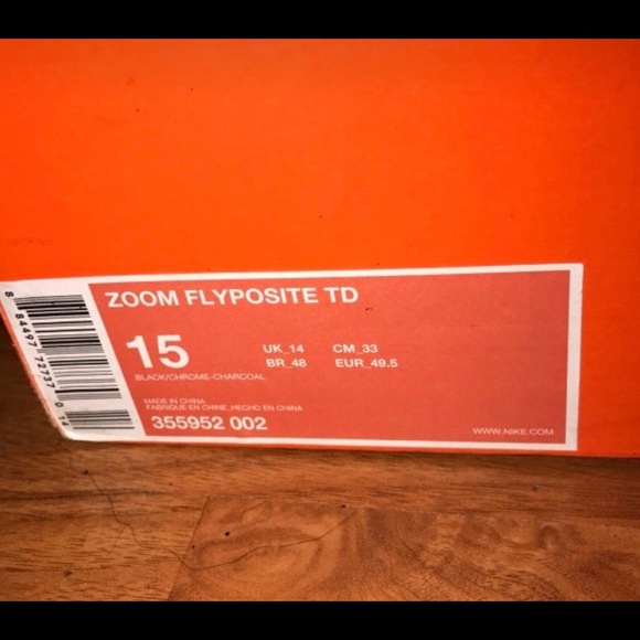 New Nike Zoomflyposite TD cleats football 🏈 - Picture 3 of 3